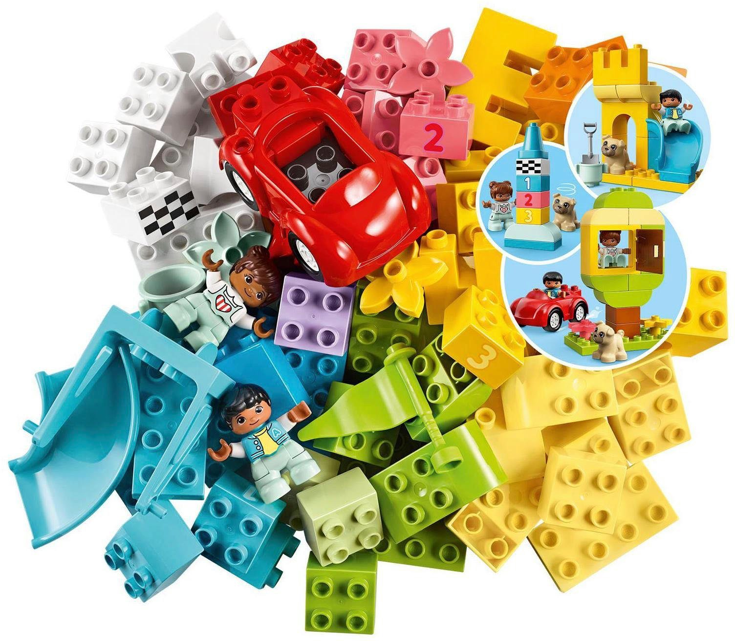 LEGO® Konstruktionsspielsteine Deluxe Steinebox (10914), LEGO® DUPLO® Classic, (85 St), Made in Europe