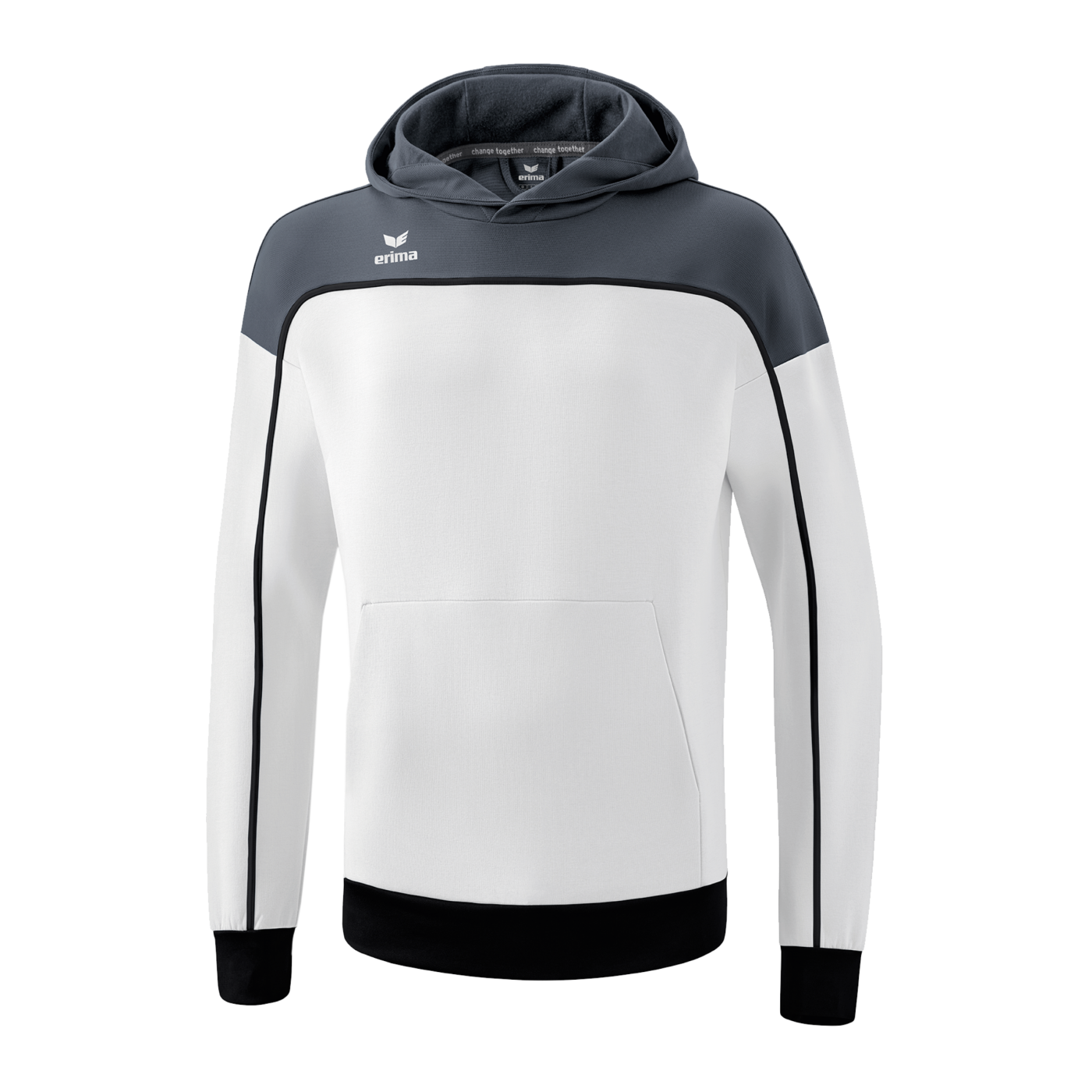 Erima Change by Hoody Weiss Grau