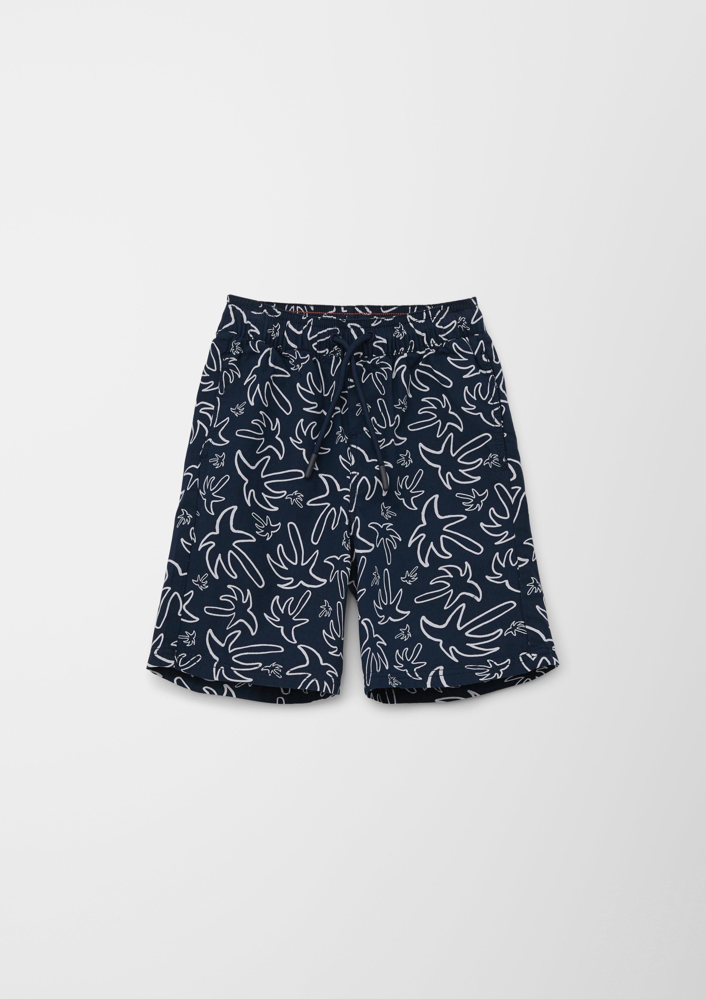 Regular: Bermudas mit Allover-Print  2130738-59A1