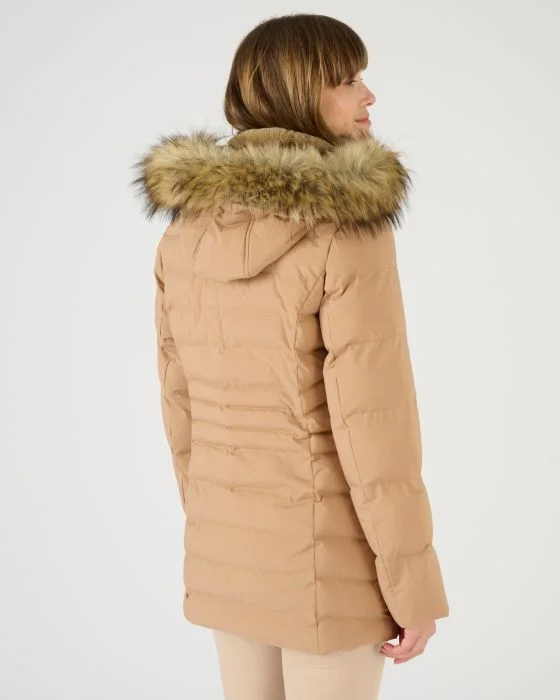 Parka en tissu mat Thermolactyl
