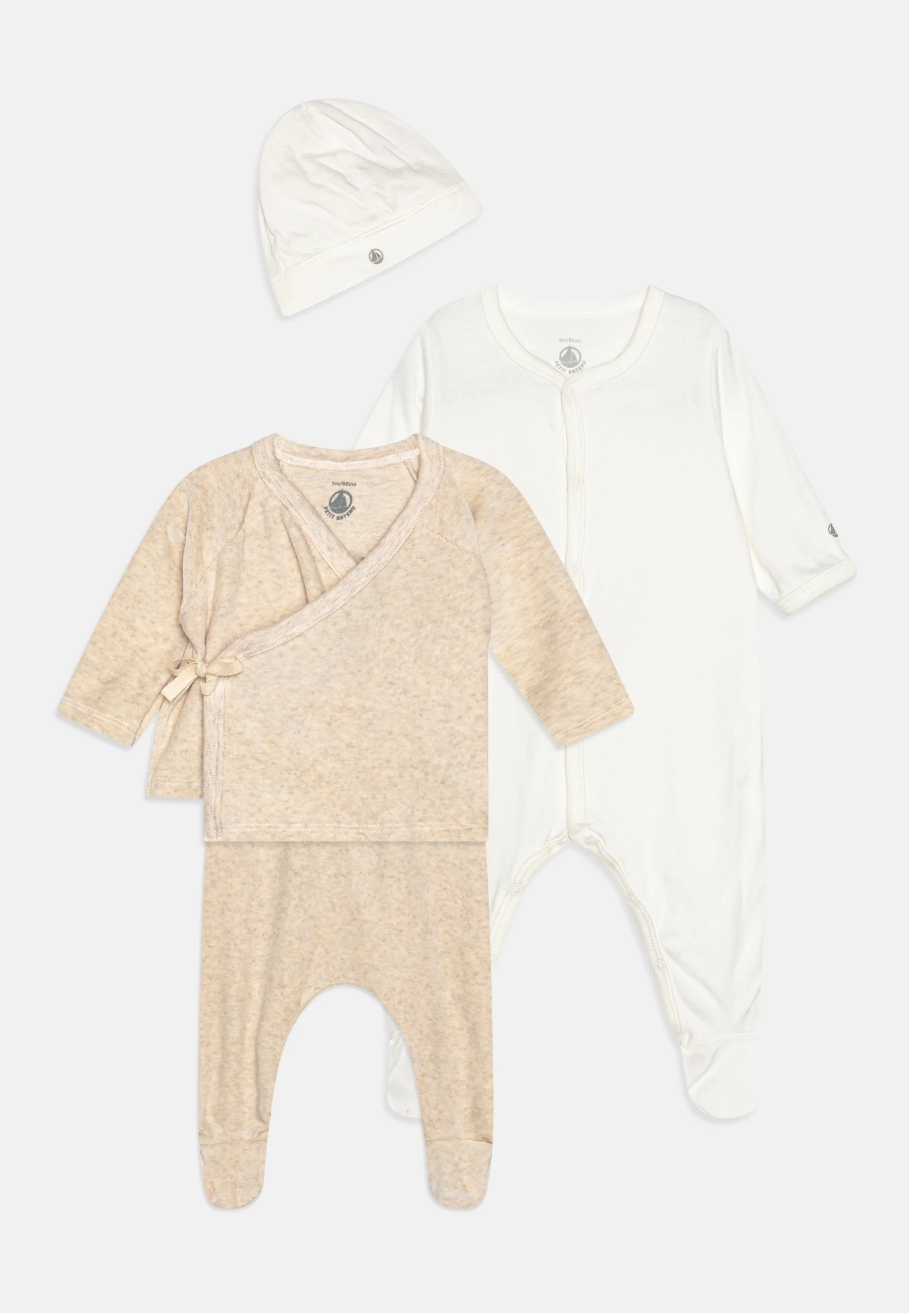 Petit Bateau BABY TROUSSEAU MAIRY UNISEX SET - Chaqueta de punto