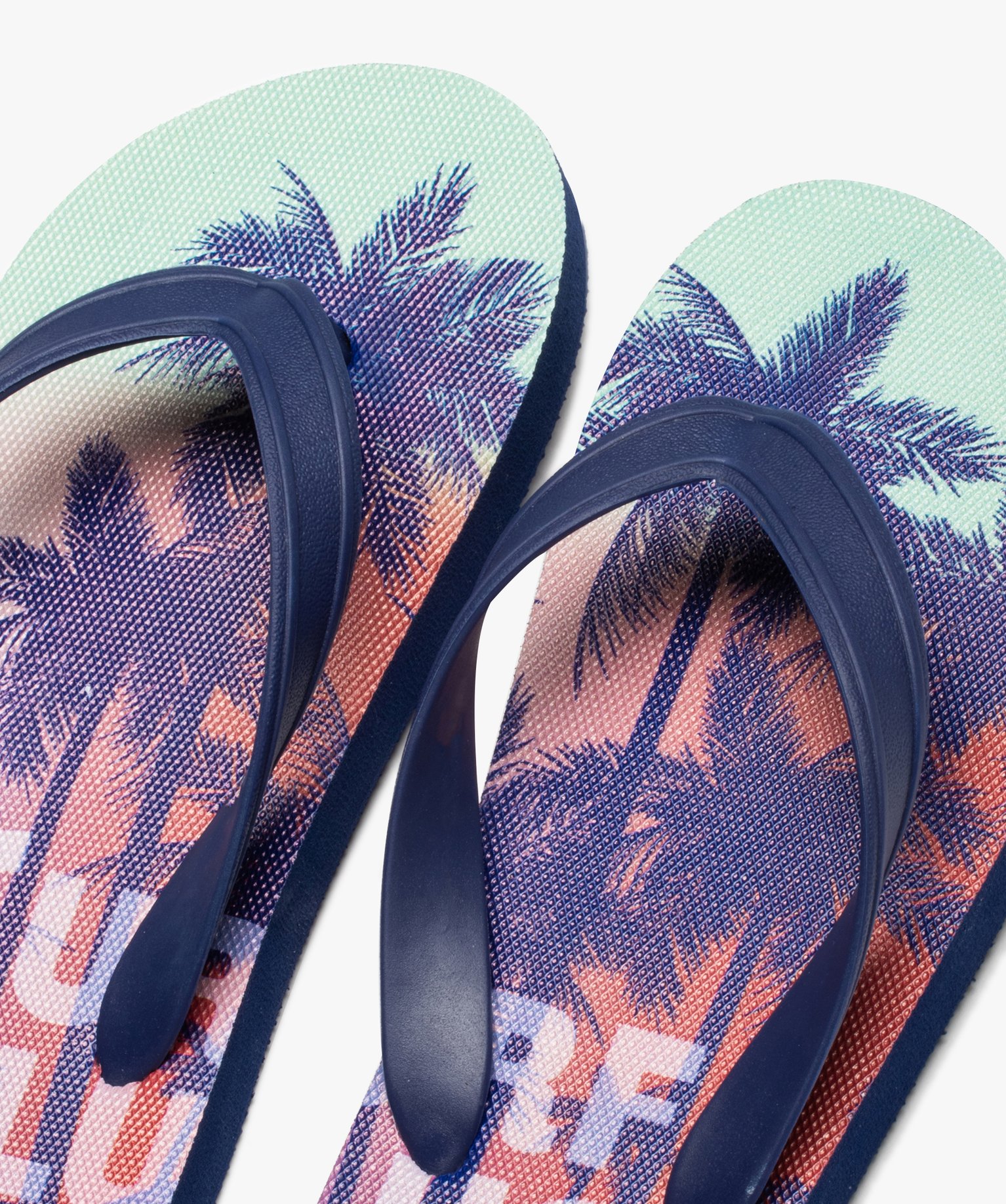 Tongs Garçon imprimées cocotiers Surf Club multicolore | GEMO