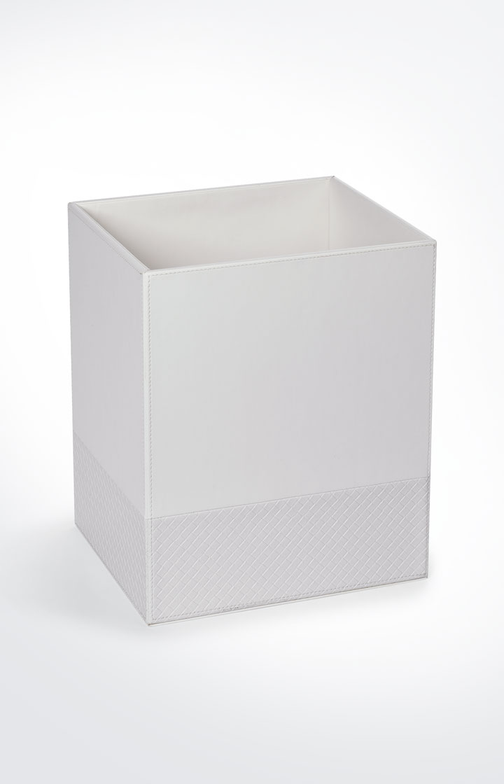 Papierkorb Bathline, Weiß