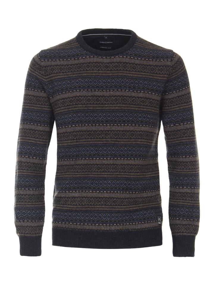 CASAMODA Pullover in Dunkelblau günstig kaufen