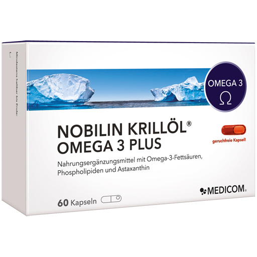 NOBILIN Krillöl Omega-3 Plus Kapseln  60 St  Kapseln