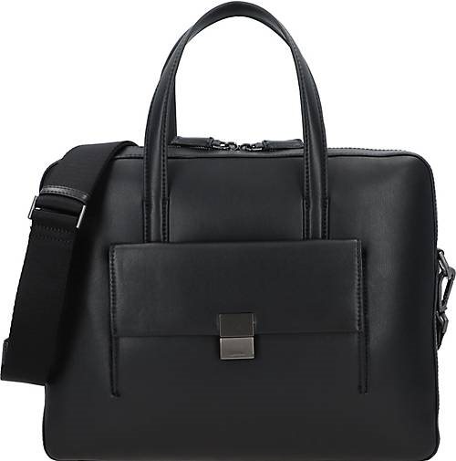 Calvin Klein Iconic Plaque Aktentasche 36 cm Laptopfach