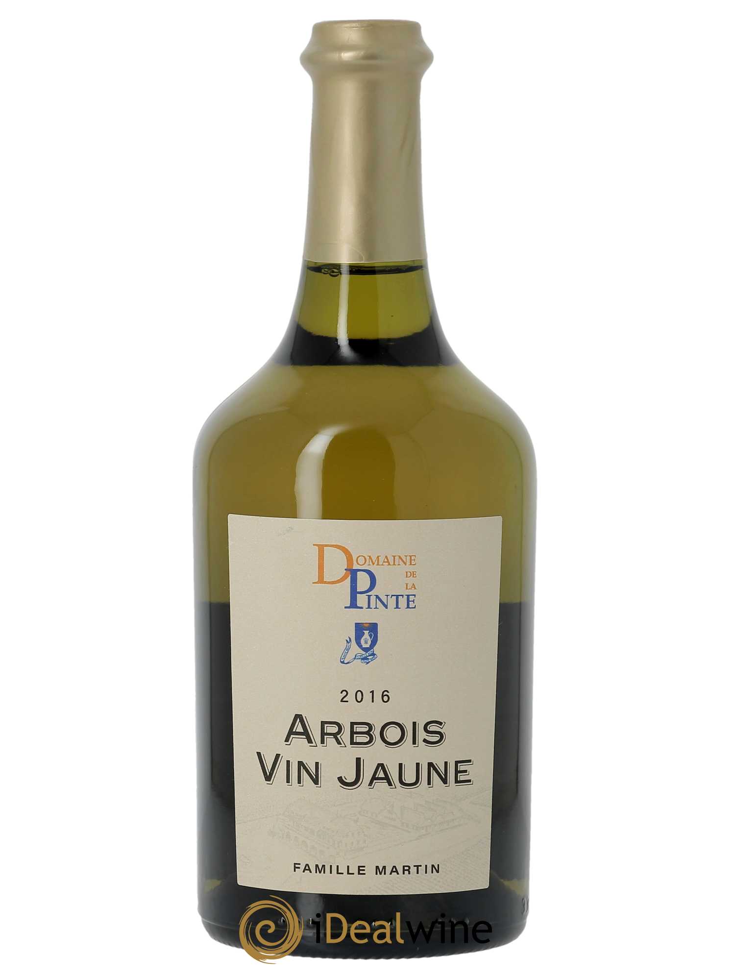 Arbois Vin Jaune Domaine de la Pinte  2016 - Lot de 1 Bouteille