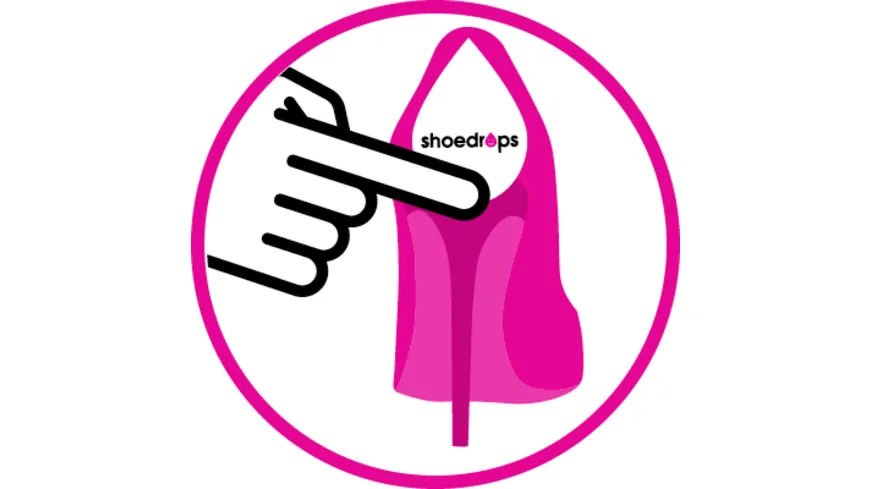 Shoedrops Fersenkappenschutz schwarz