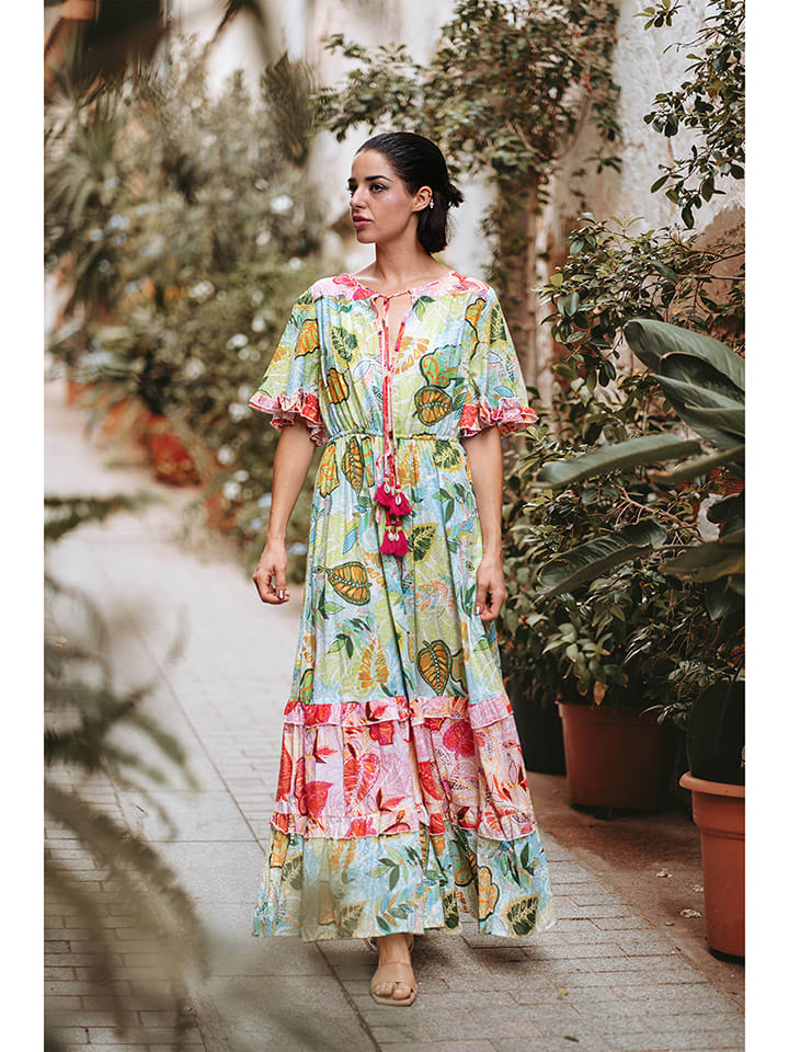 Isla Bonita by SIGRIS Kleid in Bunt günstig kaufen