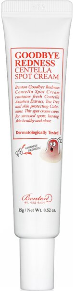 Benton Goodbye Redness Centella Spot Cream Anti-Pickelpflege