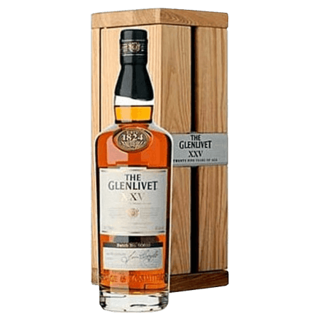 THE GLENLIVET 25 ANS - EN COFFRET BOIS