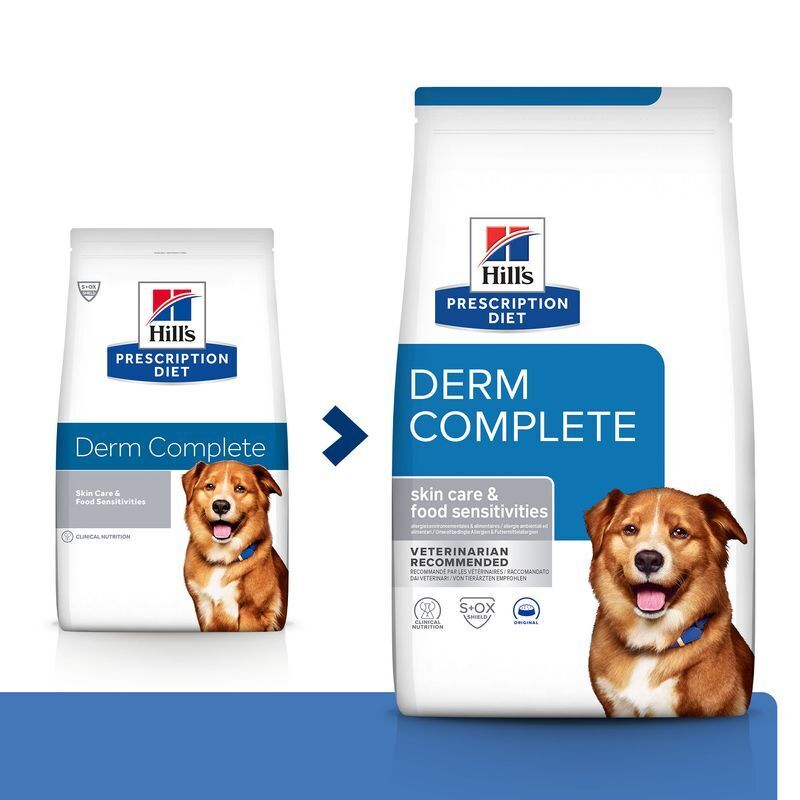 Hill's Haut & Fell Hill's Prescription Diet Derm Complete 4 kg