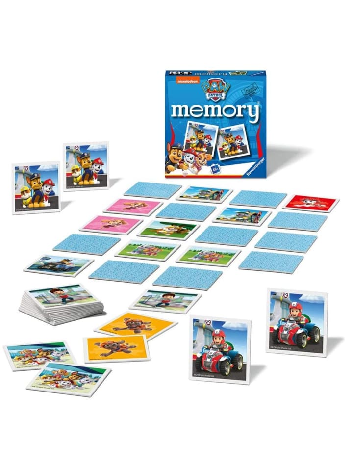 Paw Patrol Mini Memory® | Paw Patrol | 48 Karten | Ravensburger | Legespiel günstig kaufen onesize