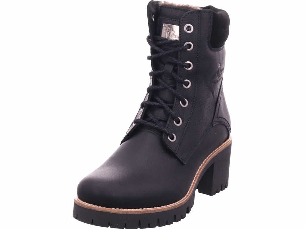 PANAMA JACK Schnür-Stiefeletten schwarz Negro