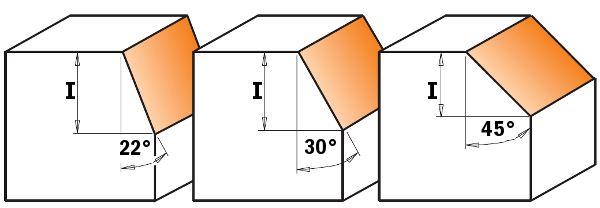 CMT 659.024.11 Briaunos reljefas su keičiamu matavimo + galvutės guoliu 22° 25 x 65 mm velenas 6 mm