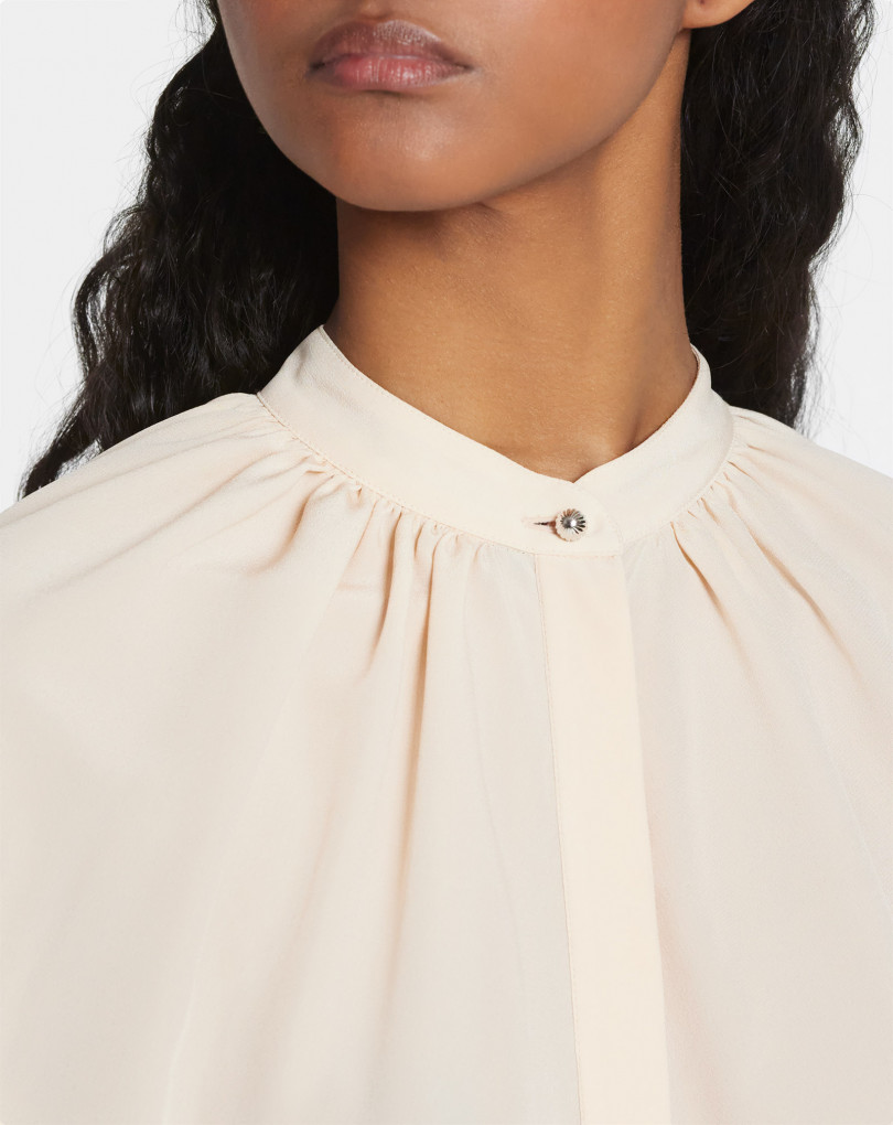 BLOUSE A MANCHES LONGUES
