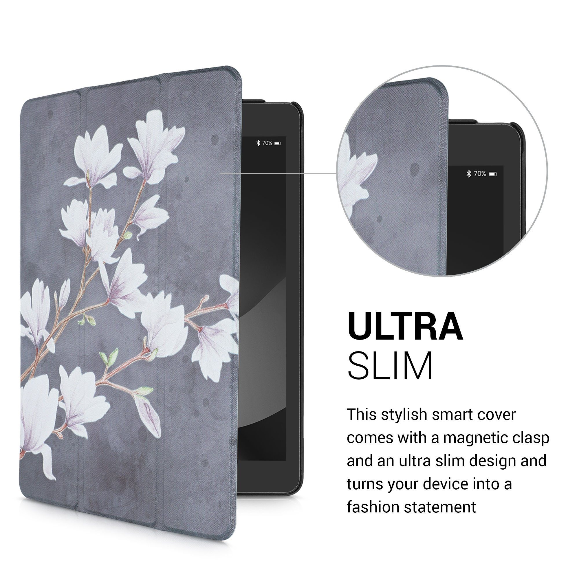 kwmobile Tablet-Hülle Hülle für Apple iPad 10.2 (2019/2020/2021 - 7./8./9. Gen), Smart Cover Tablet Case Schutzhülle