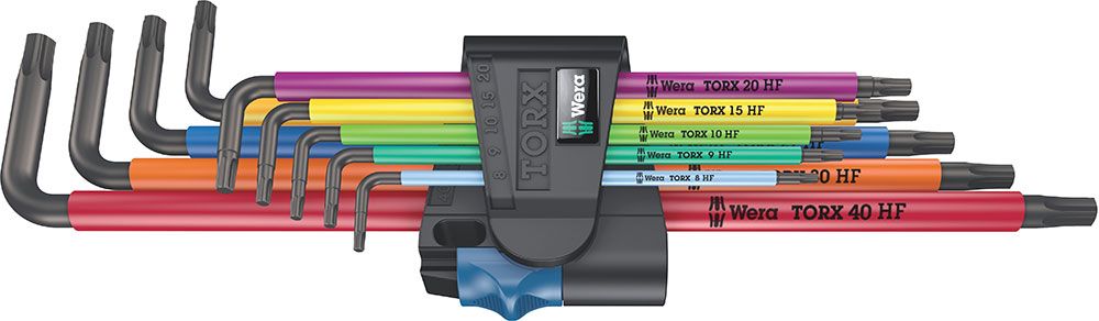 Wera 967/9 TX XL Multicolor HF 1 Winkelschlüsselsatz mit Haltefunktion kaufen | Bike-Discount