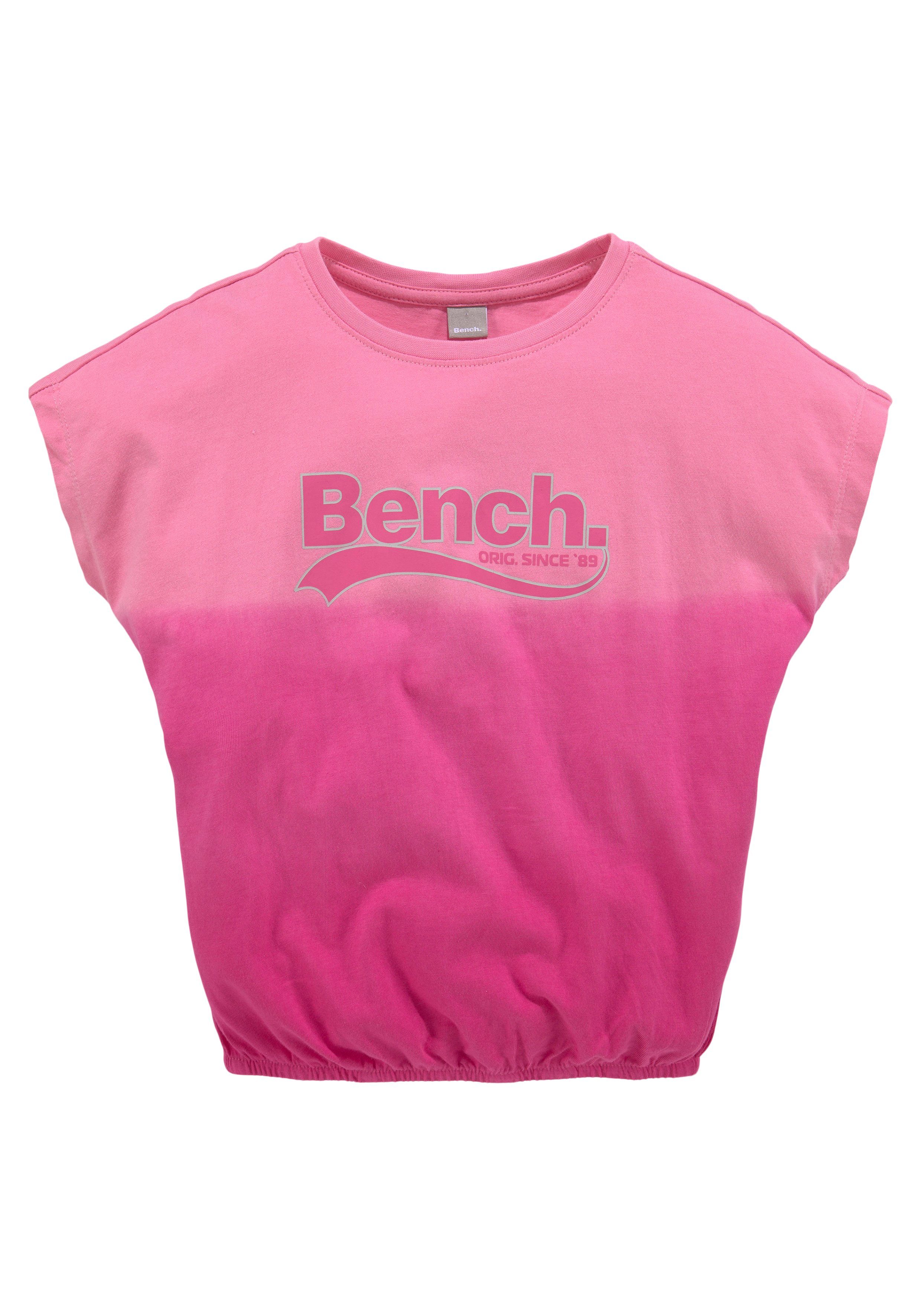 Bench. Fledermausshirt mit Gummizug am Saum