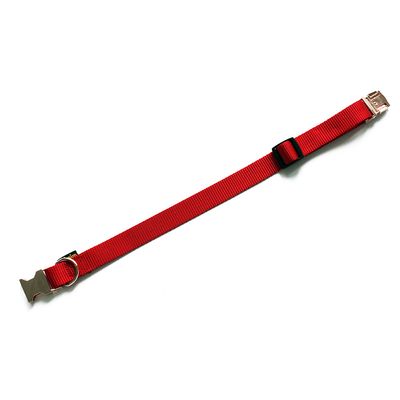 Heim Halsband geriegelt Rosé, rot