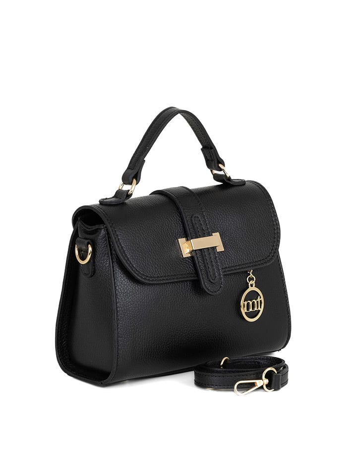 Mia Tomazzi Leder-Henkeltasche 