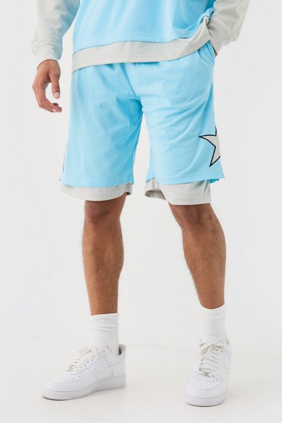 Lockere Basketball-Shorts