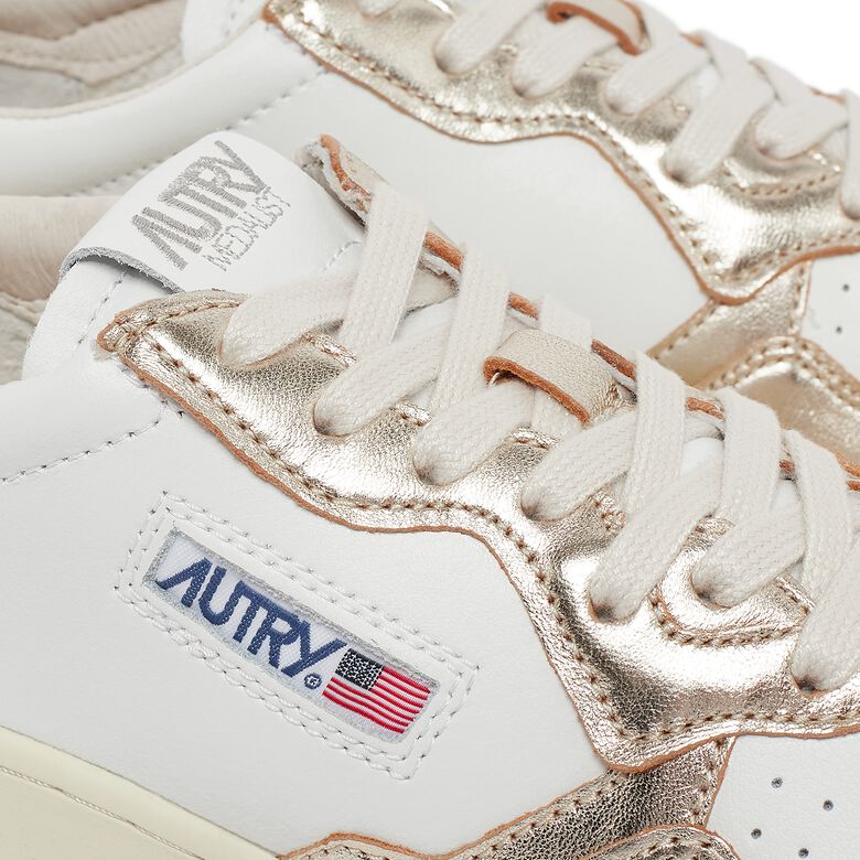 Autry Wmns Medalist Low leat/leat platinum