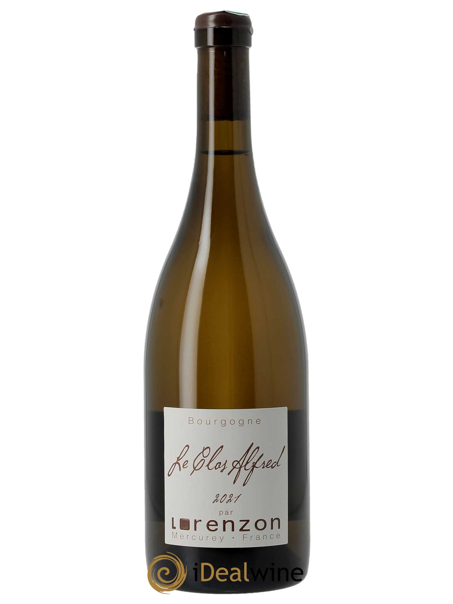 Bourgogne Clos Alfred Bruno Lorenzon  2021 - Lot de 1 Bouteille