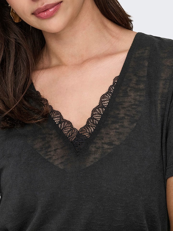 ONLY Shirt in Schwarz günstig kaufen