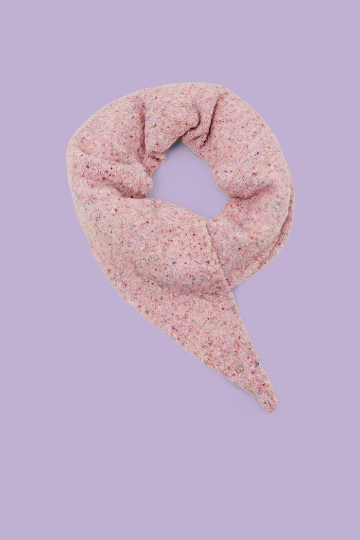 Dreieckstuch aus Bouclé