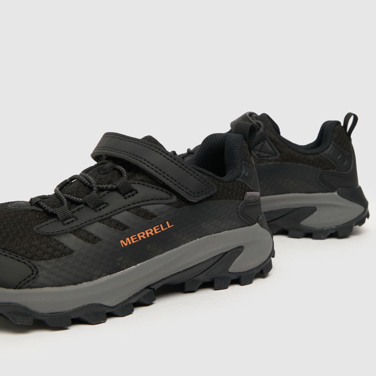 Merrell svarta moab speed 2 låga pojkar juniorsneakers