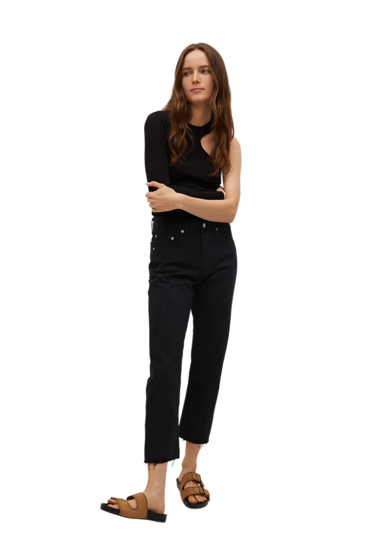 MANGO Woman  Schwarze Jeans
