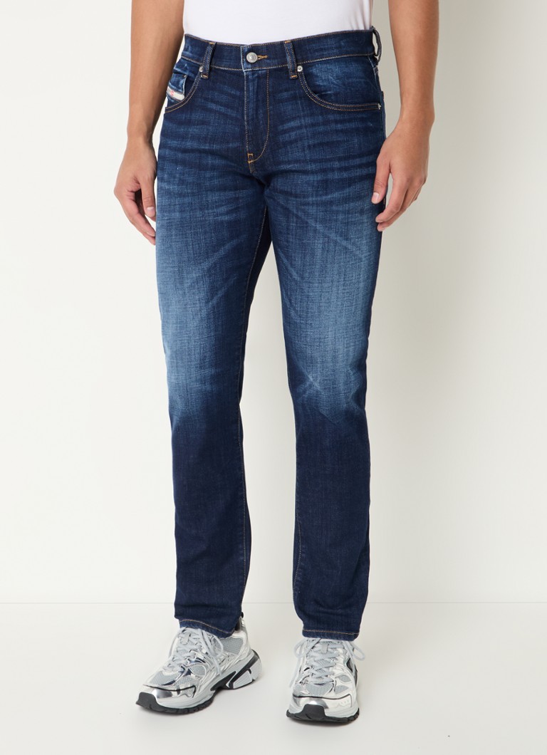 Dżinsy Diesel D-Strukt slim fit 2019, ciemne spranie
