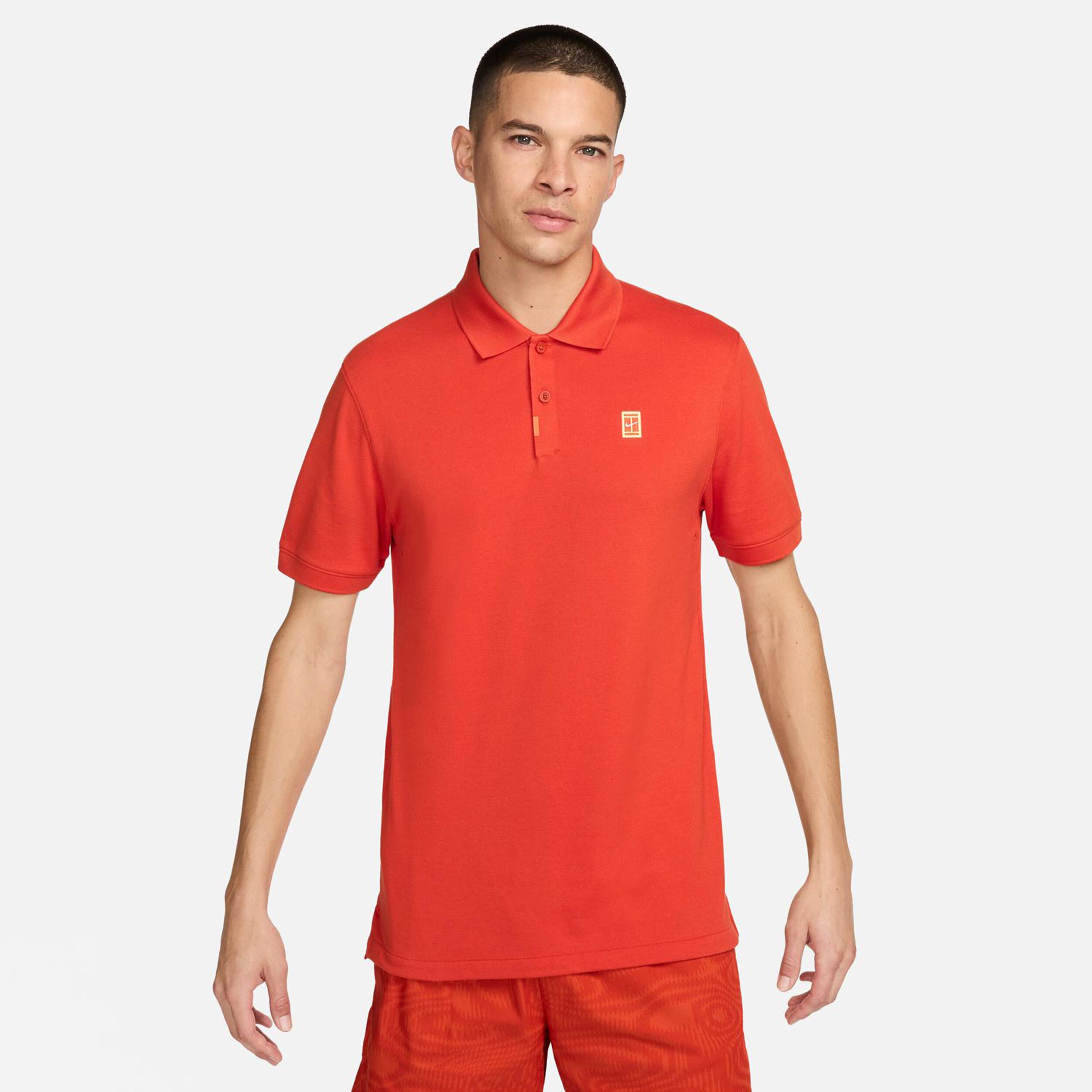 Dri-Fit Heritage Slim Polo Herren - Orange