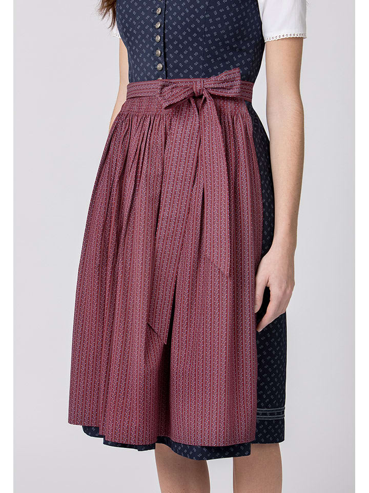 Stockerpoint Dirndl ''Renata'' on Dunkelblau/ Bordeaux günstig kaufen