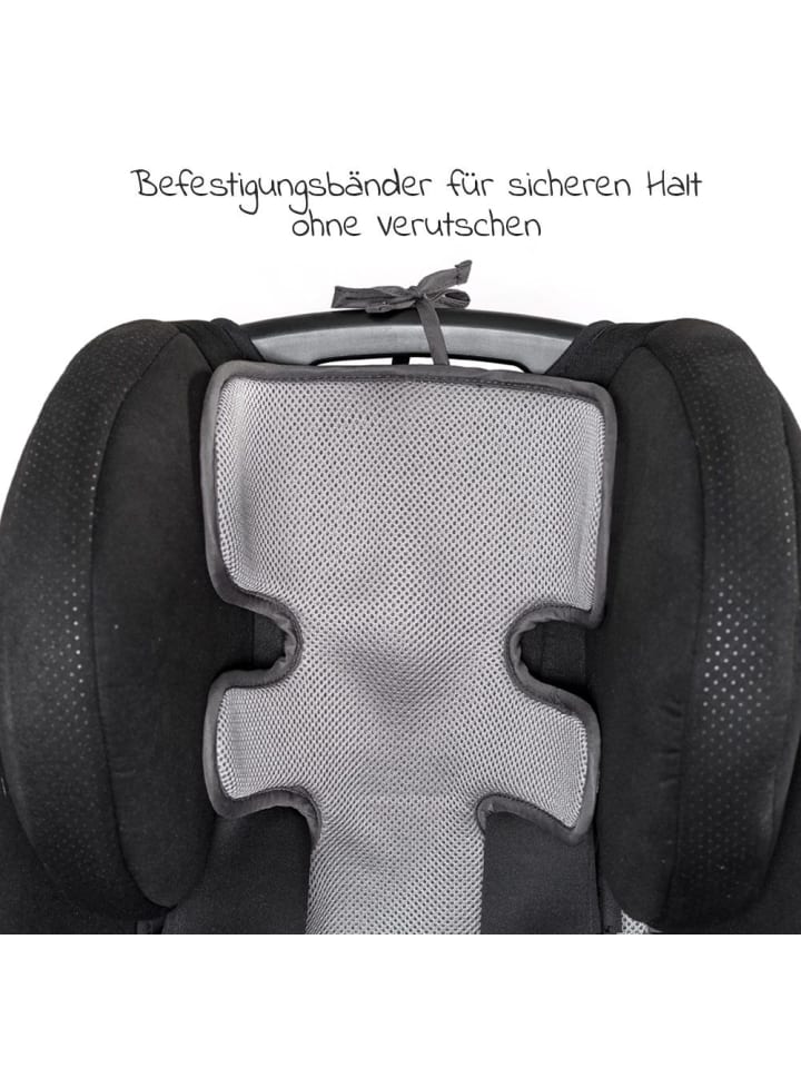Zamboo Universal Sommer Sitzauflage für Kinderwagen, Buggy in grau,schwarz günstig kaufen onesize