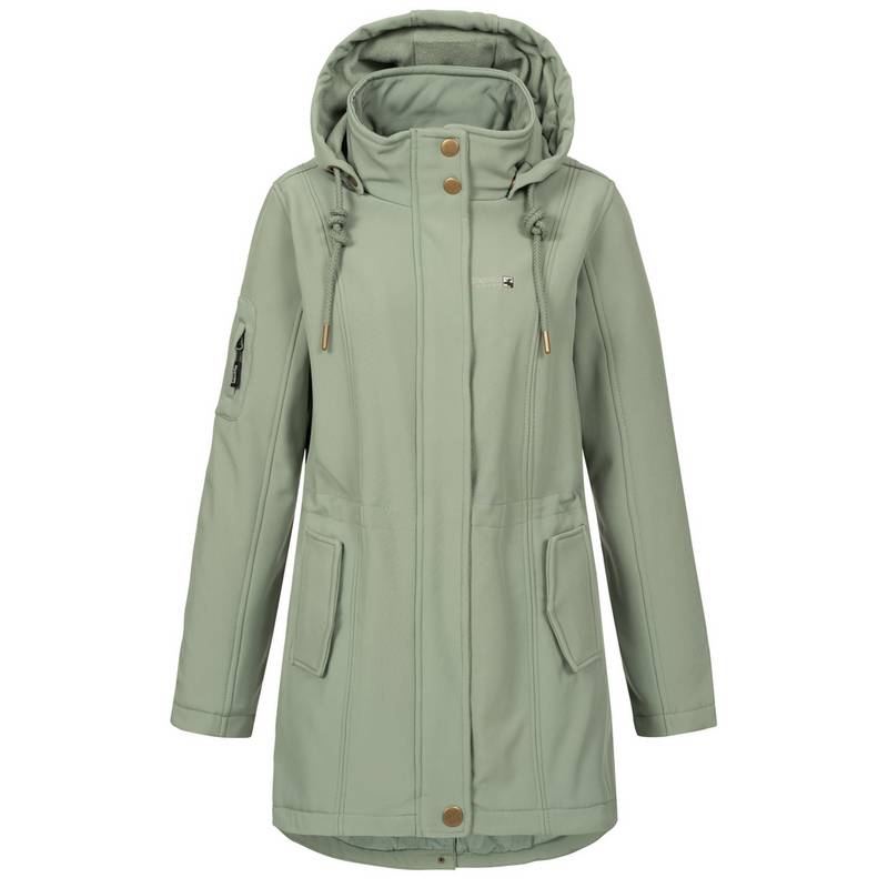 DEPROC active TWIN PEAK II Softshelljacke Damen