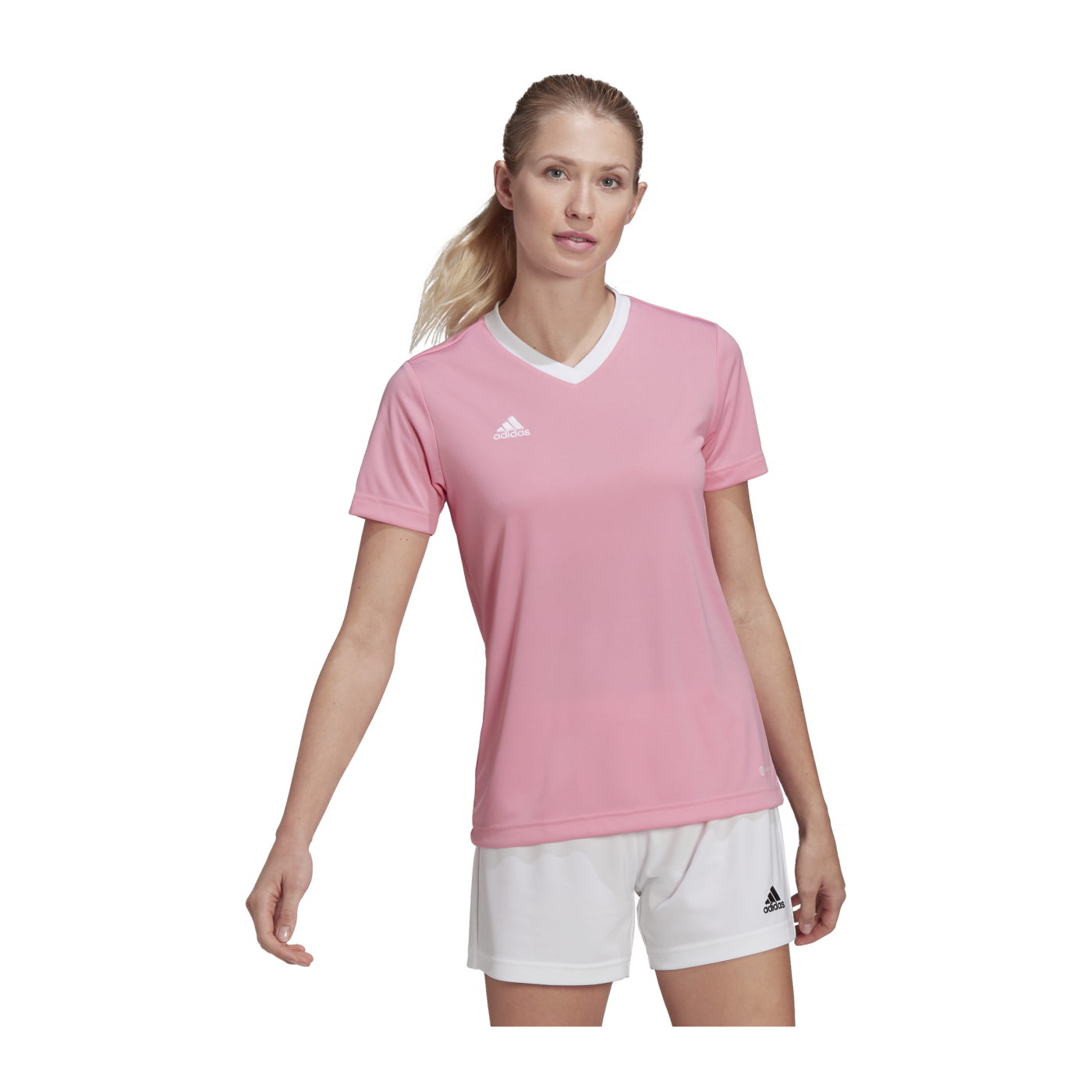 adidas Entrada 22 Trikot Damen Rosa Weiss