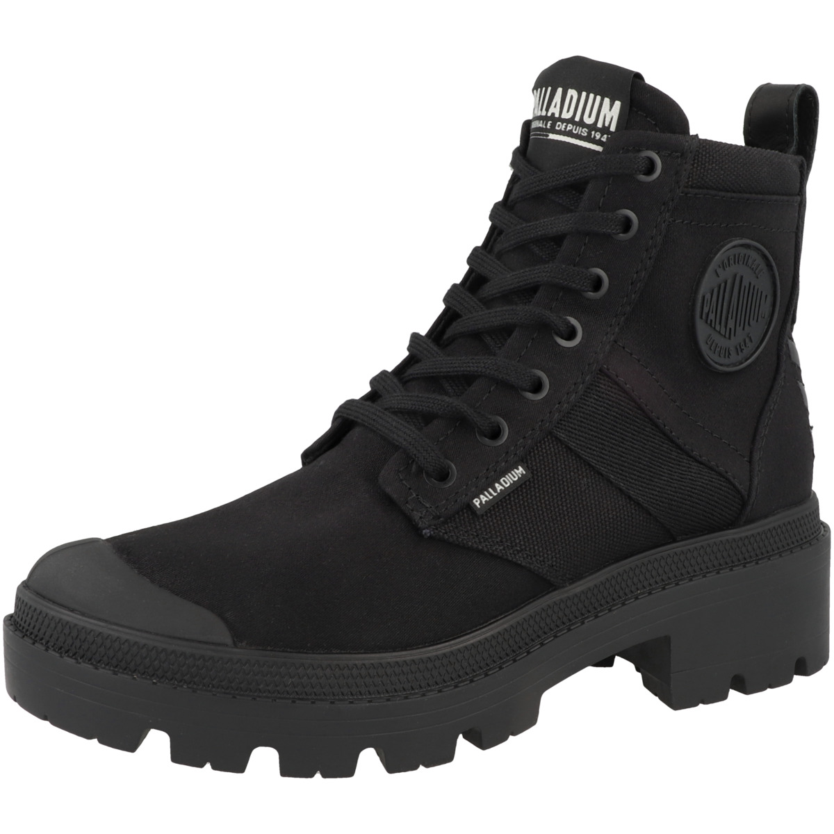 Palladium Pallabase Hi Army Schnürboots schwarz
