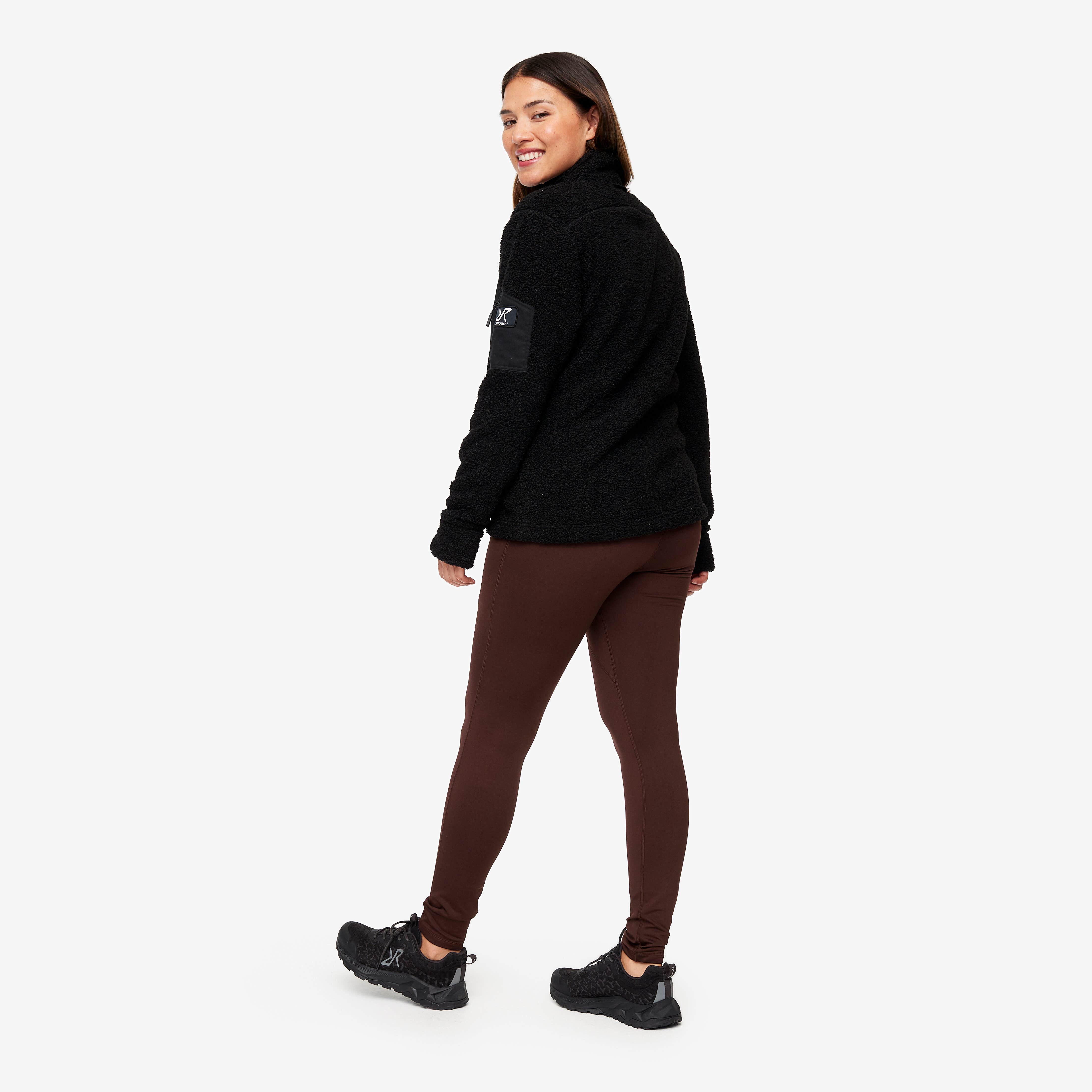 Bigfoot Pile Fleece Femme Jetblack