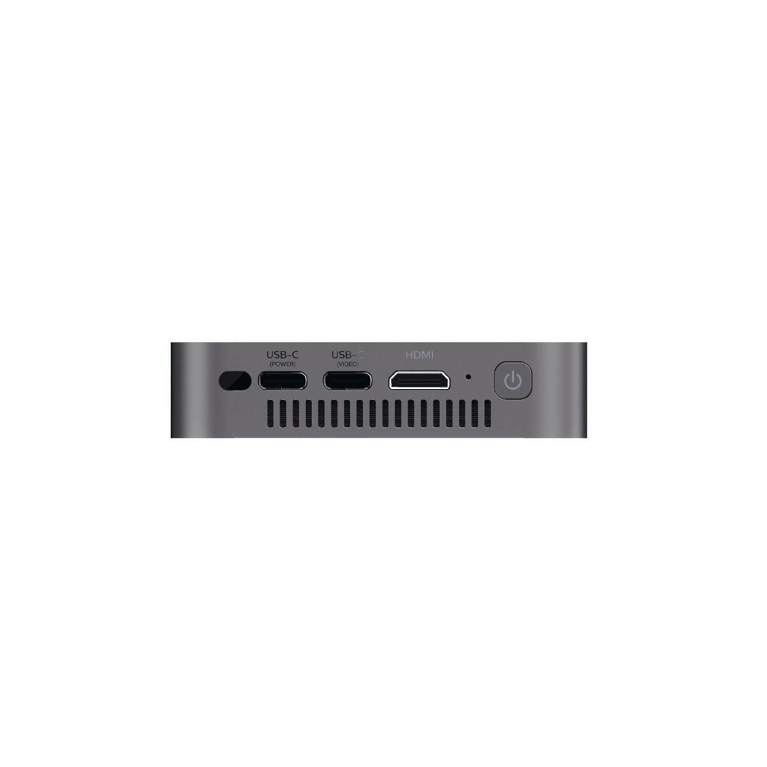 Philips GoPix 1 Projektor Beamer OSRAM LED HDMI DLP Portabler Projektor (600:1, 854 x 480 px, geringer Stromverbrauch, klein, kompakt, hohe Auflösung, bis 75 Zoll)