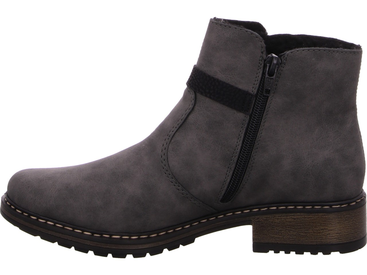 RIEKER Stiefeletten grau