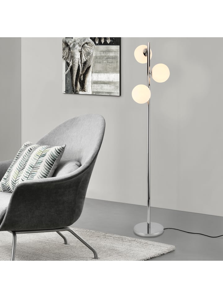 lux.pro Stehleuchte Gent in Weiß (H)154cm (D)25cm günstig kaufen onesize