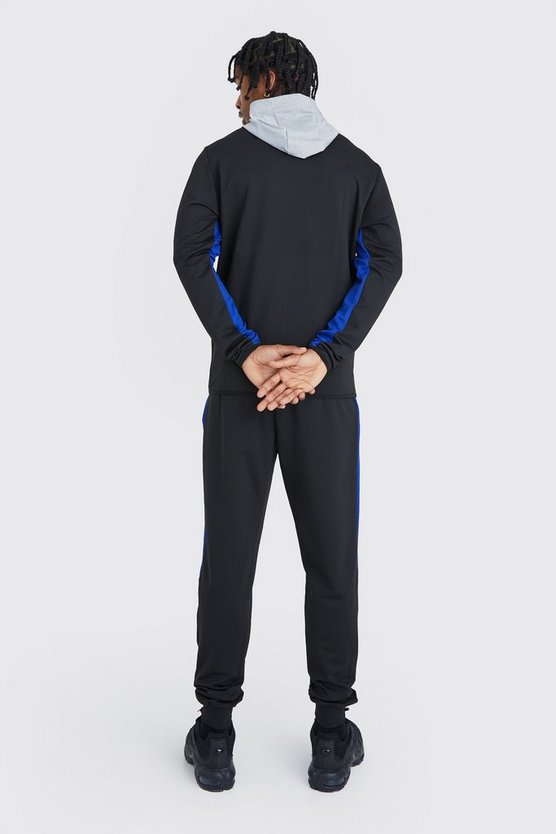 Man Active Hoodie mit Reißverschluss