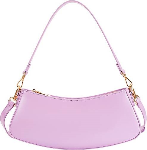 ekonika Tasche mit Schulterriemen kleine Damentasche hergestellt aus dem Leder