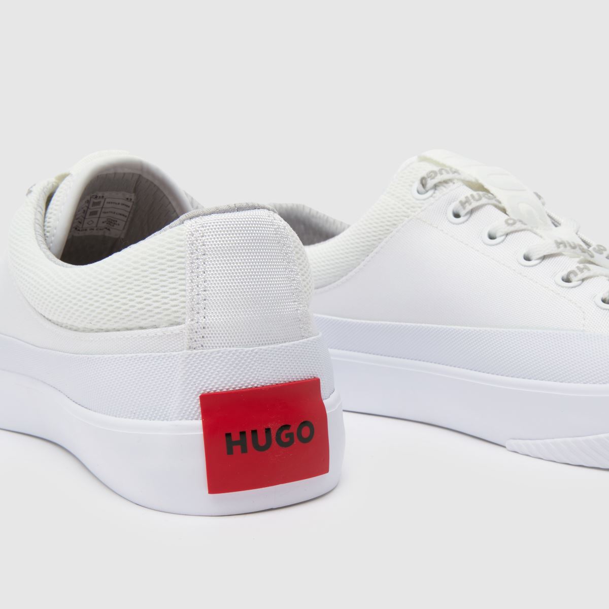 HUGO Dyer – Vita tennisskor