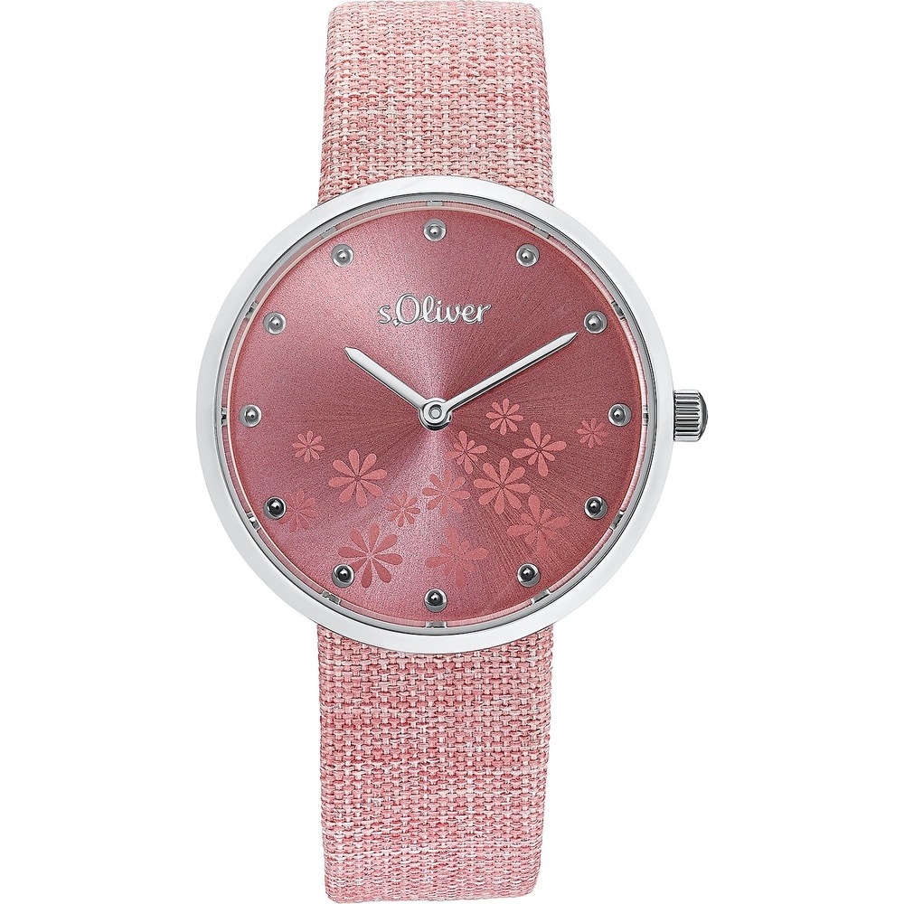s.Oliver Montre pour femme Acier inoxydable Montre