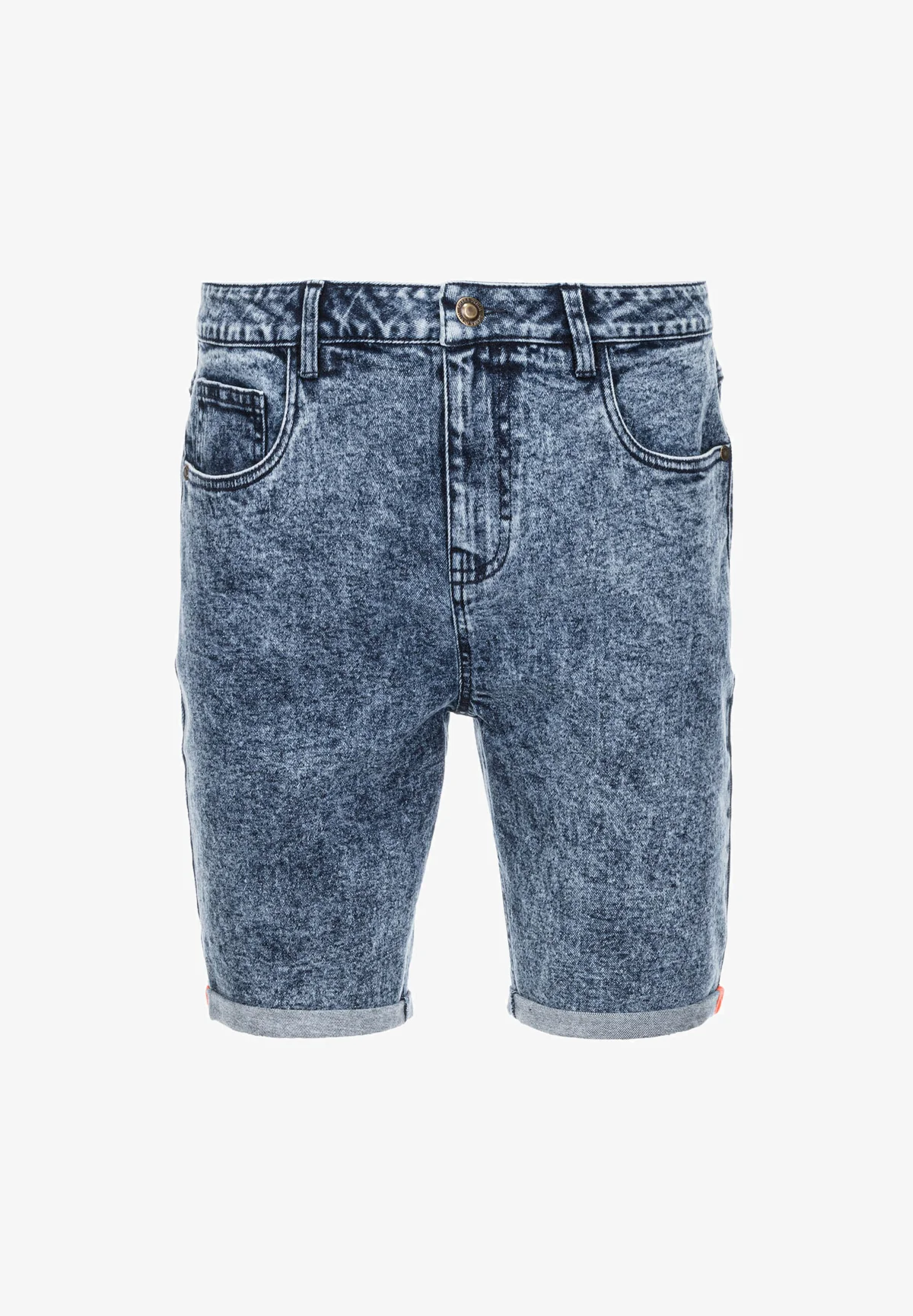 Pantalones cortos de mezclilla ombré