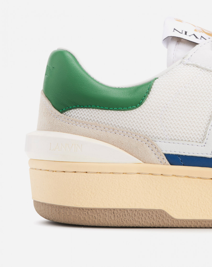SNEAKERS BASSES CLAY EN CUIR