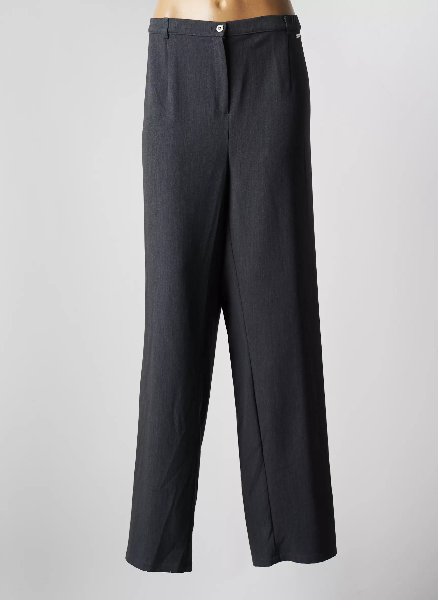 Lewinger Pantalons Droits Femme couleur gris